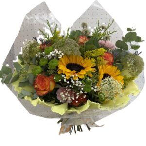 Ramo de Girasoles y Flores Variadas