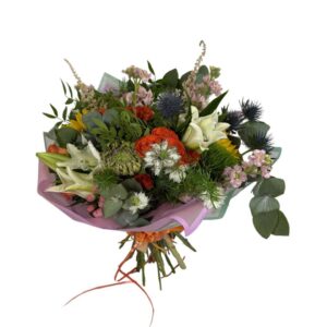 Bouquet de Flores Variadas con Estilo Natural