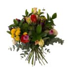 Ramo de Flores Variadas en Tonos Cálidos