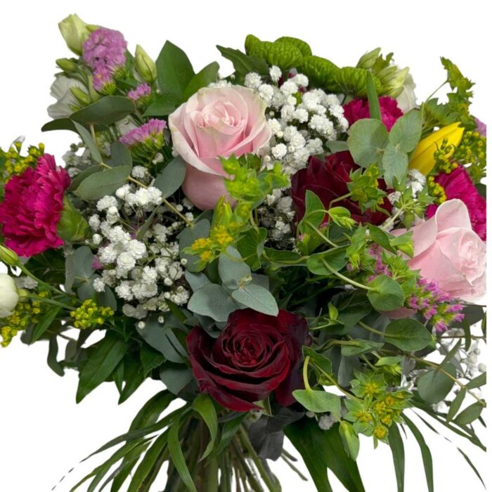 Bouquet Elegante de Rosas y Flores Variadas Bouquet Elegante de Rosas y Flores Variadas