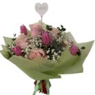 Ramo Romántico de Rosas Rosas y Tulipanes – Edición Love